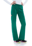 Mid Rise Moderate Flare Leg Pull-On Pant