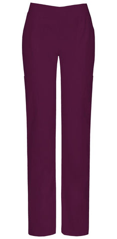 Mid Rise Moderate Flare Leg Pull-On Pant