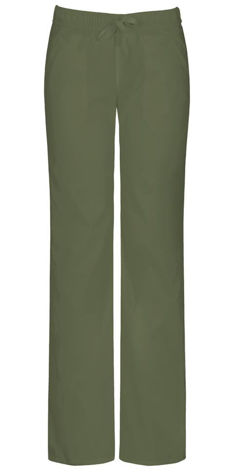 Low Rise Straight Leg Drawstring Pant