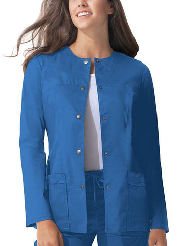 Snap Front Warm-Up Jacket