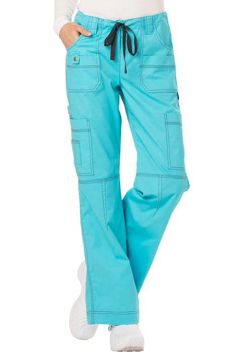 Low Rise Drawstring Cargo Pant