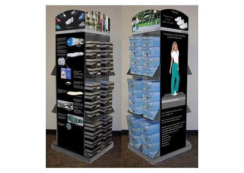 48 Pr. Corrugated Shoe Display