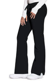 Mid Rise Moderate Flare Leg Pant