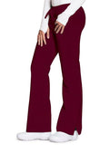 Mid Rise Moderate Flare Leg Pant