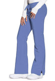 Mid Rise Moderate Flare Leg Pant