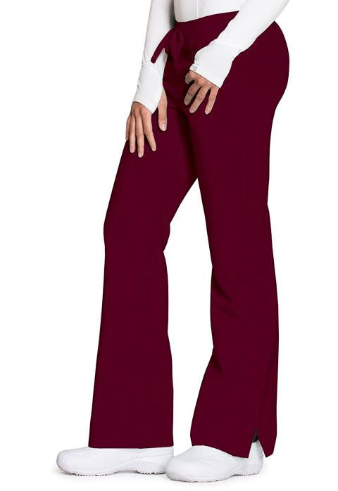 Mid Rise Moderate Flare Leg Pant