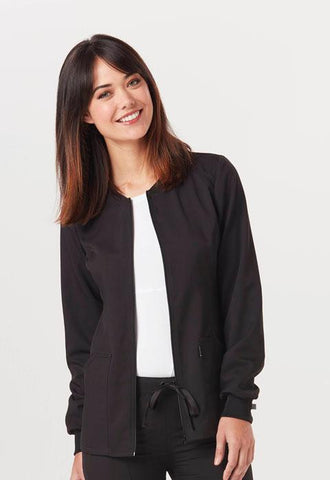 Zip Front Warm-Up Jacket