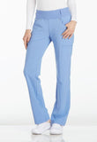 Mid Rise Straight Leg Pull-on Pant