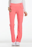 Mid Rise Straight Leg Pull-on Pant