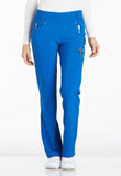 Mid Rise Straight Leg Pull-on Pant