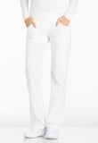 Mid Rise Straight Leg Pull-on Pant