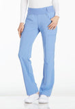 Mid Rise Straight Leg Pull-on Pant