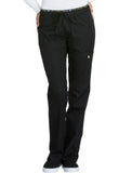 Mid Rise Straight Leg Pull-on Pant