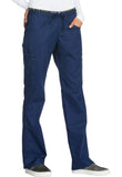 Mid Rise Straight Leg Pull-on Pant