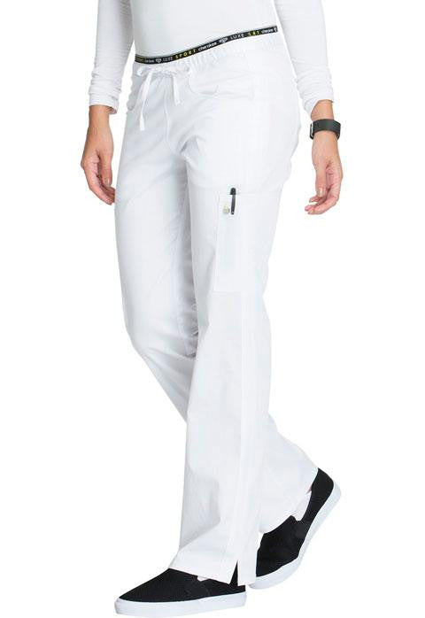 Mid Rise Straight Leg Pull-on Pant