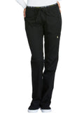 Mid Rise Straight Leg Pull-on Pant