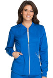 Zip Front Warm-up Jacket