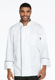 Cool Breeze Chef Coat with Piping