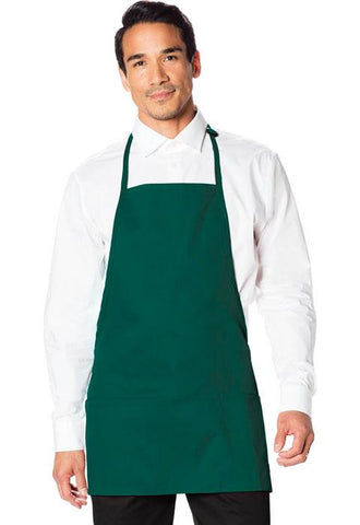 3 Pocket Bib Apron with Adjustable Neck