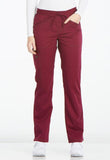 Mid Rise Straight Leg Drawstring Pant