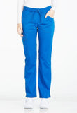 Mid Rise Straight Leg Drawstring Pant