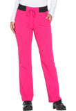 Mid Rise Straight Leg Drawstring Pant