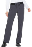 Mid Rise Straight Leg Drawstring Pant