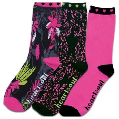 1-3pr pack of Crew Socks