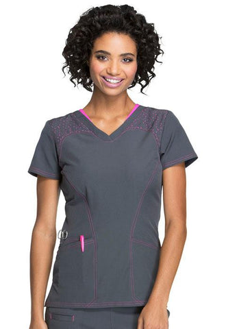 "Spot Of Hope" V-Neck Top