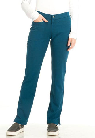 "Roma" Low Rise Zip Fly Slim Pant