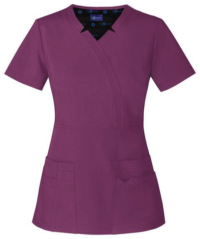 "Madison" Mock Wrap Top