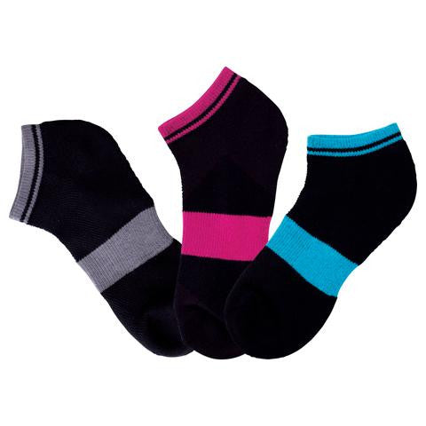 6-3pr packs of No Show Socks