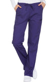 Mid Rise Straight Leg Drawstring Pant