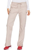 Mid Rise Straight Leg Drawstring Pant