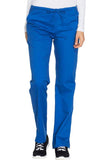 Mid Rise Straight Leg Drawstring Pant