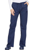 Mid Rise Straight Leg Drawstring Pant