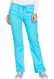 Mid Rise Straight Leg Drawstring Pant